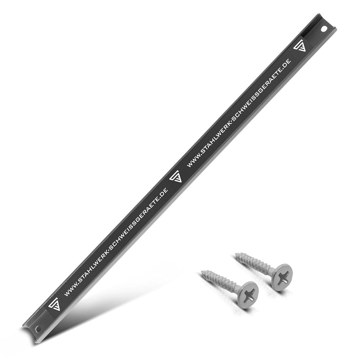 Striscia magnetica in acciaio MWZ-18 ST 18 "| 45 cm barra degli strumenti | Scaffale magnetico | Barra del coltello | Porta magnetica | Terina dell'utensile | Porta di utensili magnetici con forte potenza adesiva per coltelli e strumenti