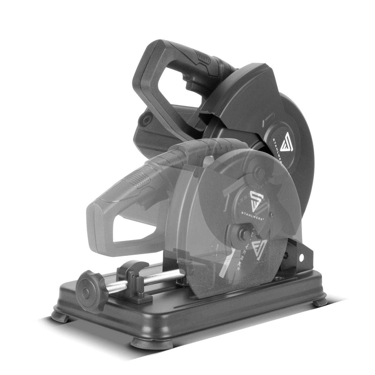 STAHLWERK Metall-Trennsäge MT-205 ST Kappsäge | Gehrungssäge | Metallsäge mit 1.200 W und 5.000 U/min zum professionellen Schneiden von Stahl, NE-Metallen, Eisen- und Guss-Profilen