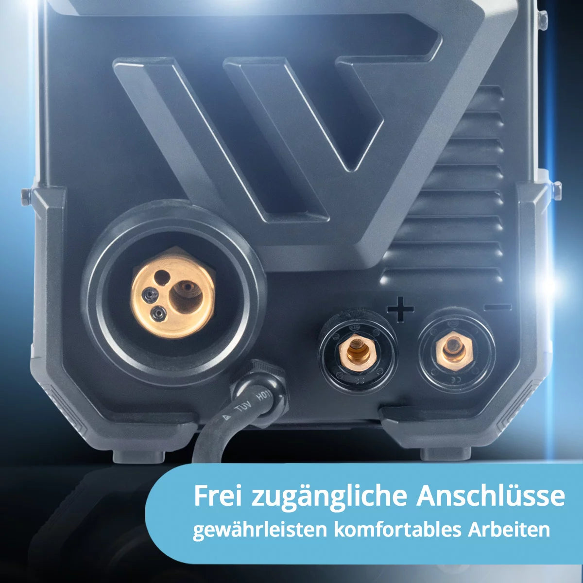 STAHLWERK Schweißgerät MIG MAG 200 ST PLUS Vollausstattung Schutzgas-Schweißgerät | IGBT Inverter mit 200 A, synergischem Drahtvorschub, FLUX-, Lift-TIG- und MMA | ARC-Funktion