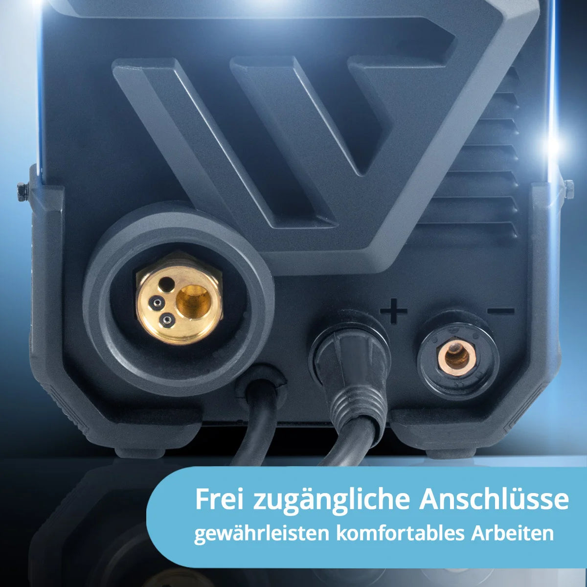 STAHLWERK MIG MAG 200 Puls Pro Schutzgas Schweißgerät Vollsynergisches 5 in 1 Kombigerät mit echten 200 Ampere inklusive AK25/MB25 Alu-Schweißbrenner, Verschleißteile-Set für Aluminium-Schweißen