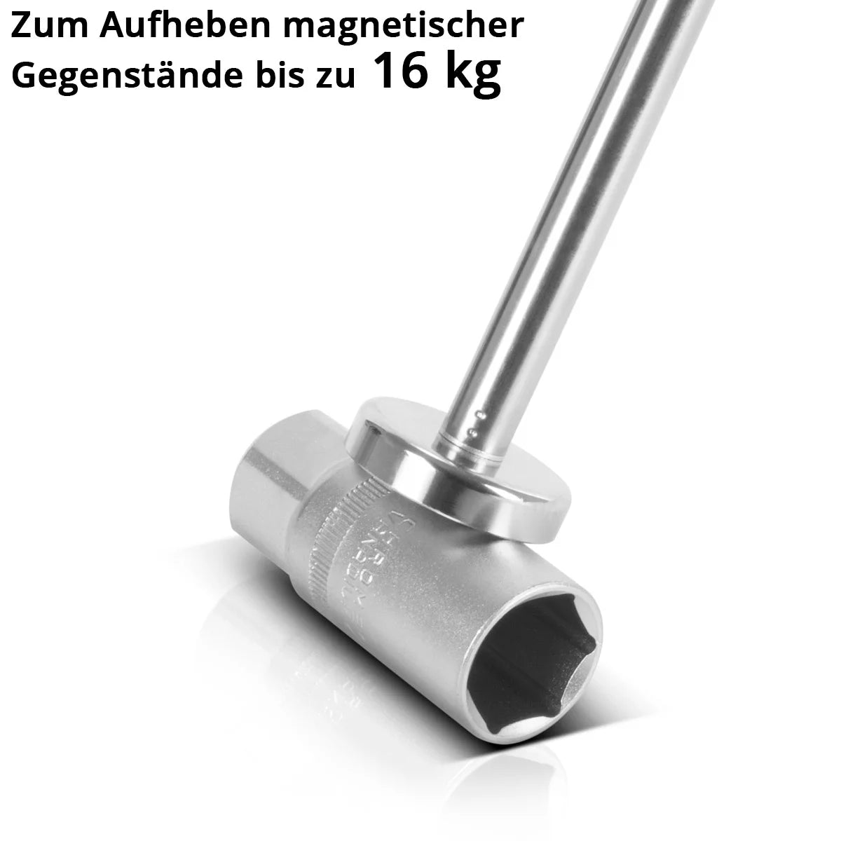 STAHLWERK Teleskop Pick-up Tool | Teleskopmagnet | Magnetstab | teleskopischer Magnetheber | praktischer Werkstattmagnet zum mühelosen Aufheben magnetischer Kleinteile, Schrauben und Muttern