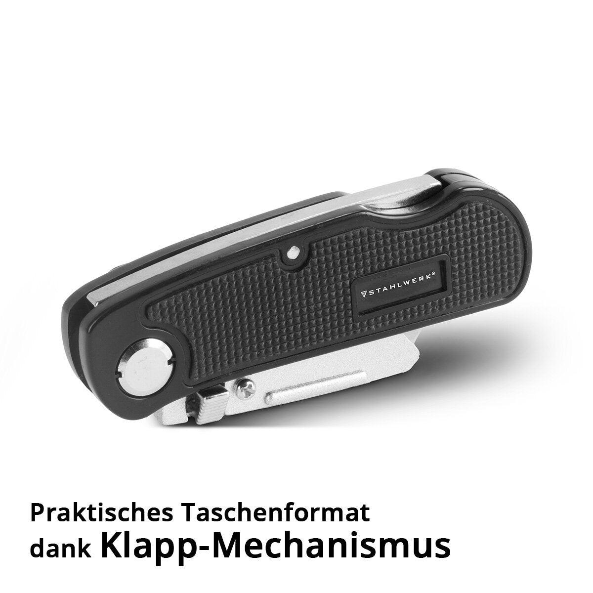 STAHLWERK Cuttermesser 4er Set mit Ersatzklingen Profi Cutter | Teppichmesser | Sicherheitsmesser | Paketmesser | Kartonmesser