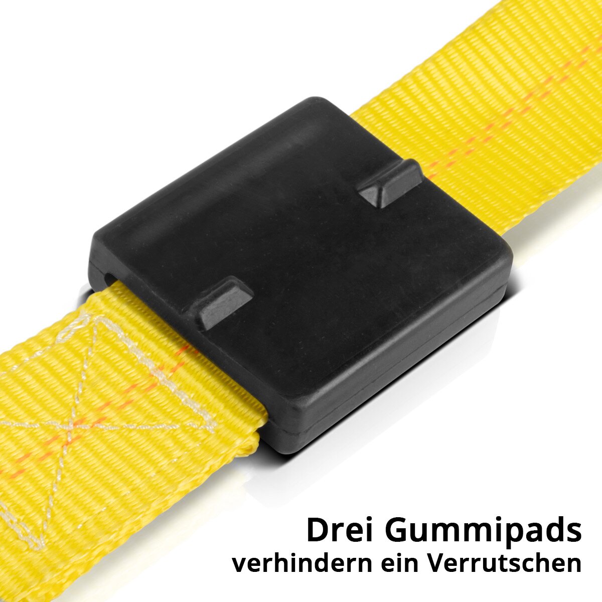 STAHLWERK Radsicherung TRS-50 ST 2er Set 3 m x 50 mm 2.250 kg Reifen-Ratschengurt | Spanngurt | Zurrgurt | Transportgurt | Reifengurt | Kfz Radspanngurt mit Ratschen-Funktion für den Autotransport