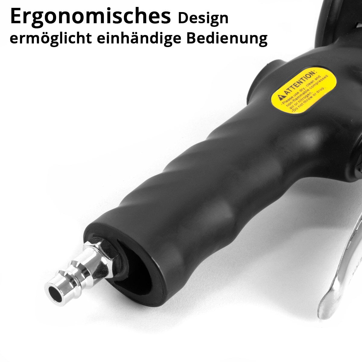 Pistolet de pneu à air comprimé Steelworks DRA-162 ST | Remplissage de pneus d'air comprimé avec gamme de mesure de manomètre | Testeur de pression des pneus 2 en 1 pour les voitures, camions, moto, vélo | Plage de mesure 0 à 16 bar / 0 à 230 psi