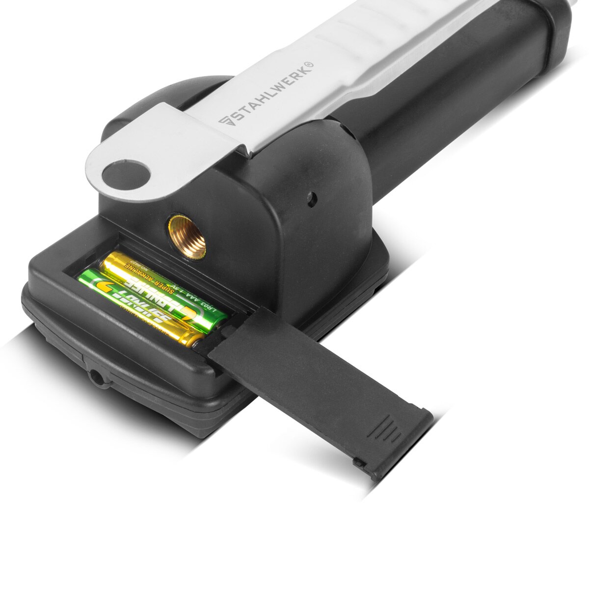 Steelworks Digital Comprim Air Tire Pistol DRP-18 ST | Remplissage de pneus d'air comprimé avec manomètre numérique | Testeur de pression des pneus numériques pour les voitures, camions, moto, vélo | Zone de mesure 0-18 bar / 0-255 psi