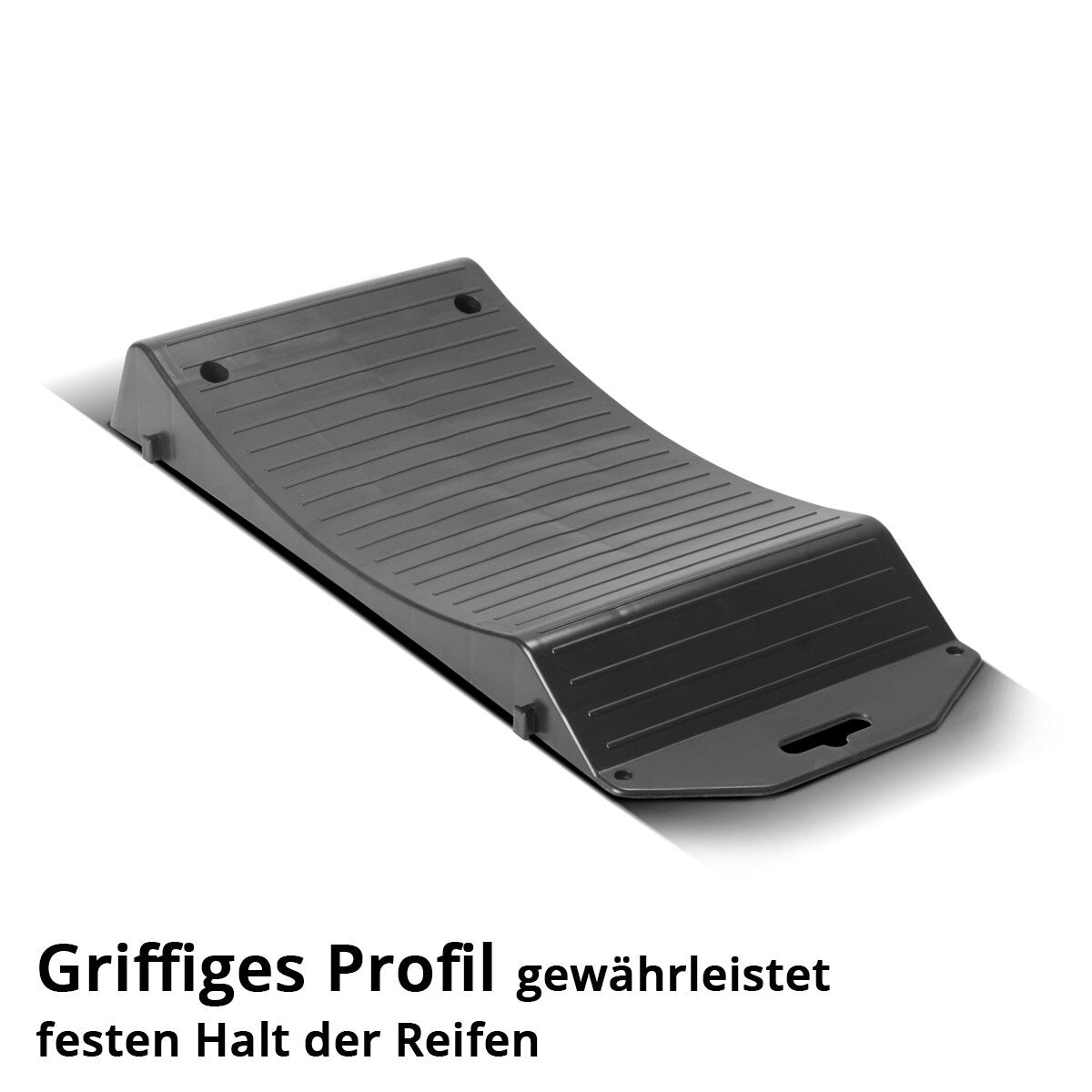 STAHLWERK Reifenschoner Standplatten GT-18 ST 4er Set mit 2,7 t Tragkraft Reifenwiege | Reifenschuhe | Hemmschuh | Unterlegkeil für Pkw, Reisemobil, Campingmobil, Wohnmobil, Caravan oder Wohnwagen