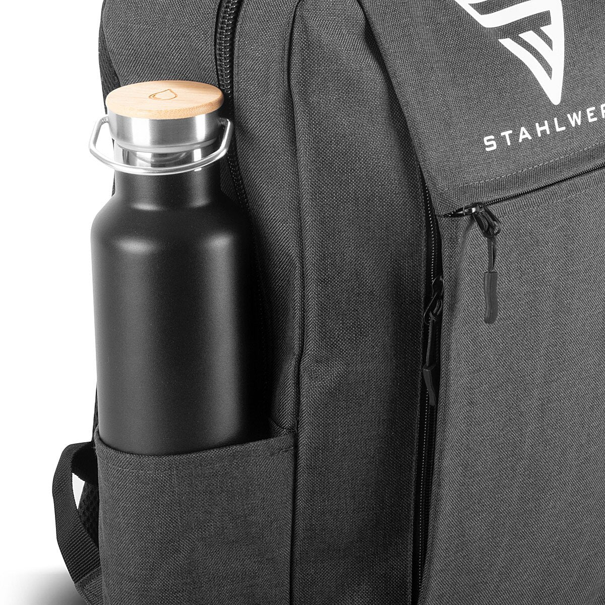 Steelworks Multifunctional LaptoPack Notboocrucke back | Backpack made of robust polyester, work backpack with padded 15.6 "Laptopfach and many storage compartments
