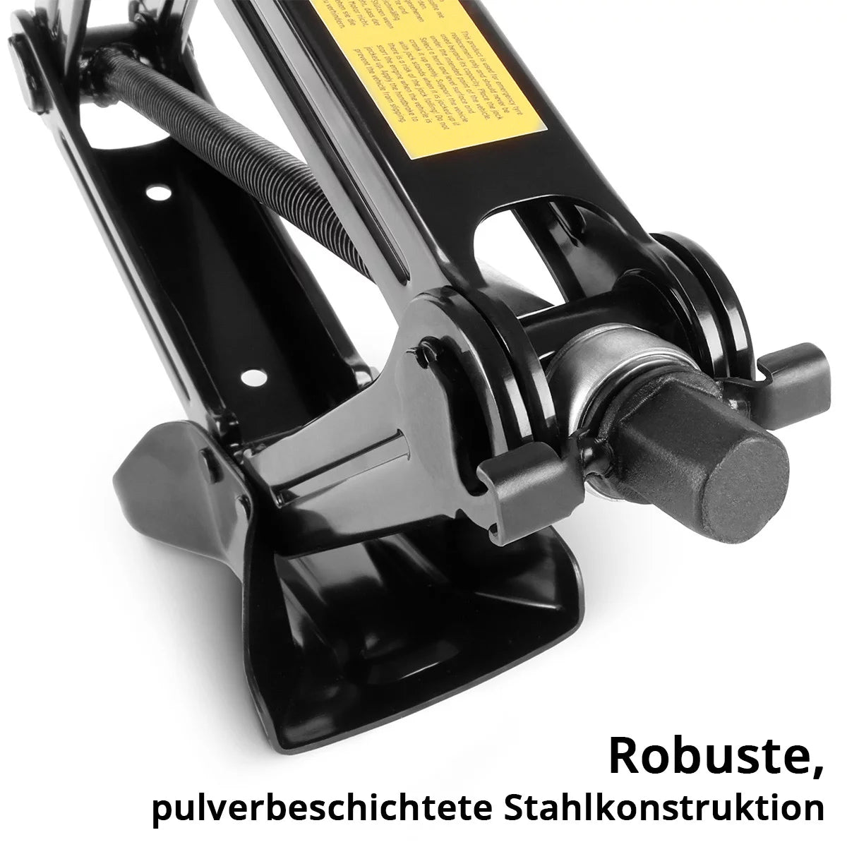 Cric per auto STAHLWERK SWH-2 ST | Martinetto a forbice | Capacità di sollevamento 2 tonnellate | Chiave per dadi ruota telescopica con presa 17, 19 mm | Borsa per il trasporto | Set di cric compatto per cambio gomme e officina