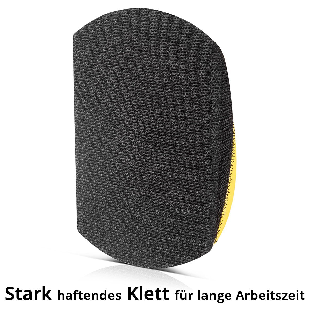 STAHLWERK Handschleifblock Set mit P80 | P100 | P120 | P150 | P180 | P240 | P320 Körnung, Schleifblock | Schleifschwamm | Handschleifer aus PU-Schaumstoff mit Klett-Schleifmittel 85 x 125 mm