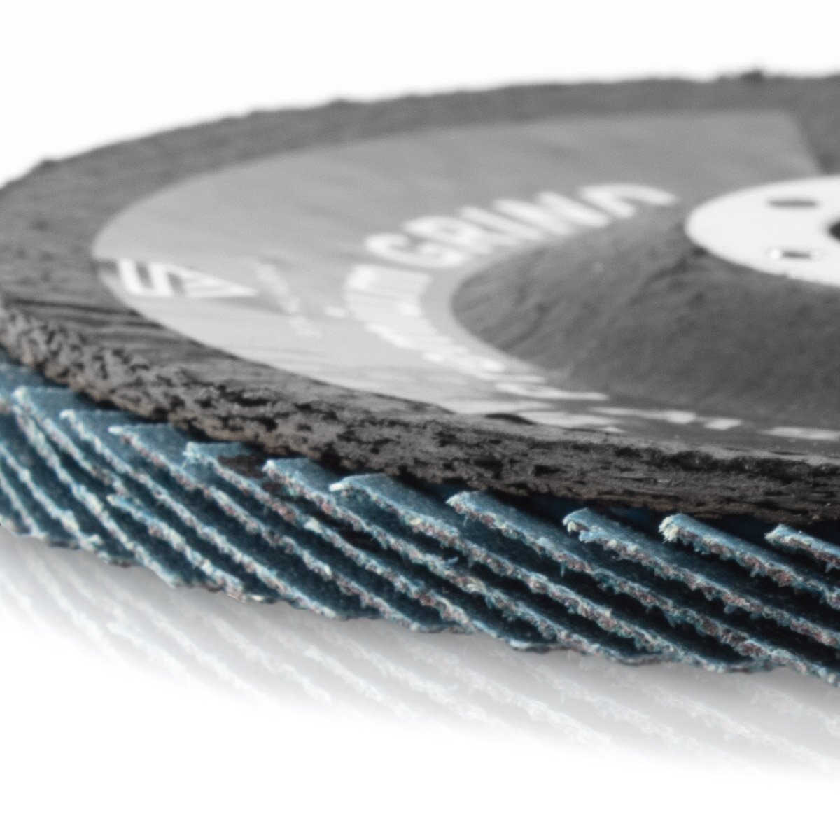 Molino de acero SW Premium Grind P120 10 Conjunto 125 x 22.23 mm | 5 "x 7/8" Ruedas de molienda | Slices de ventilador | Rodajas de lámina para molinillo de ángulo para acero molido, acero inoxidable, aluminio y metales NE