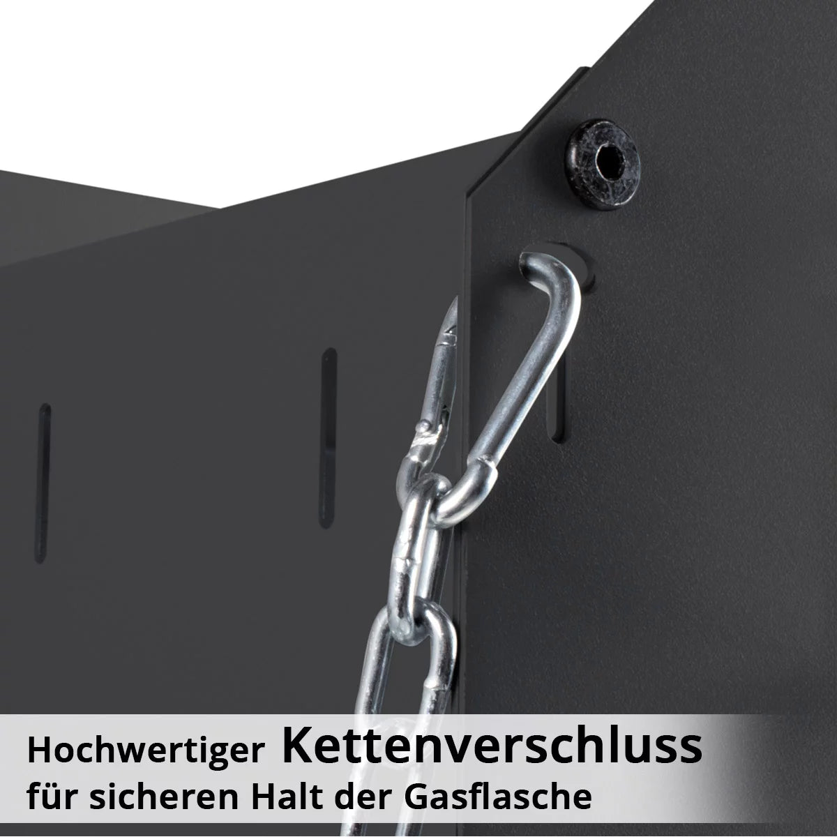 STAHLWERK Schweißwagen SW-800-ST mit 1,5 mm Wandstärke | Longlife-Gummirollen | Gerätewagen für Schweißgeräte und Plasmaschneider mit Kabel- und Schlauchhalterung sowie Kettensicherung für Gasflaschen