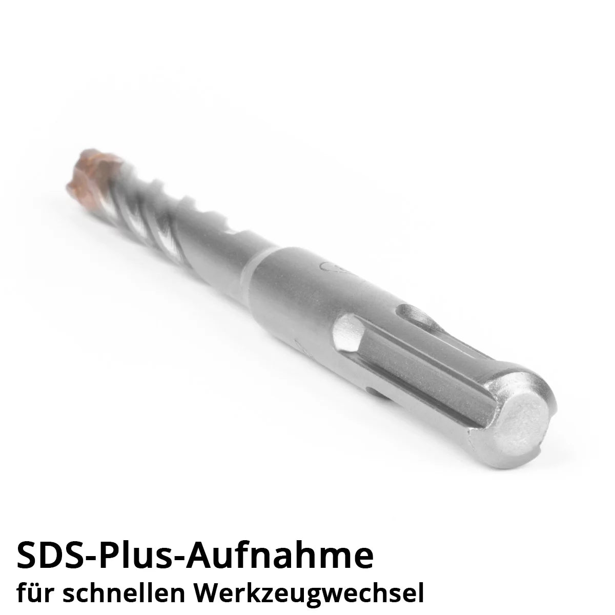 طقم لقم مثقاب STAHLWERK SDS-Plus 8 قطع مع صندوق | القطر 5-12 ملم | حافة القطع المتقاطعة والحلزون المزدوج | الأطوال 110-160 ملم | مثقاب حجر وخرسانة لحامل SDS-Plus 10 مم | قوية ودقيقة