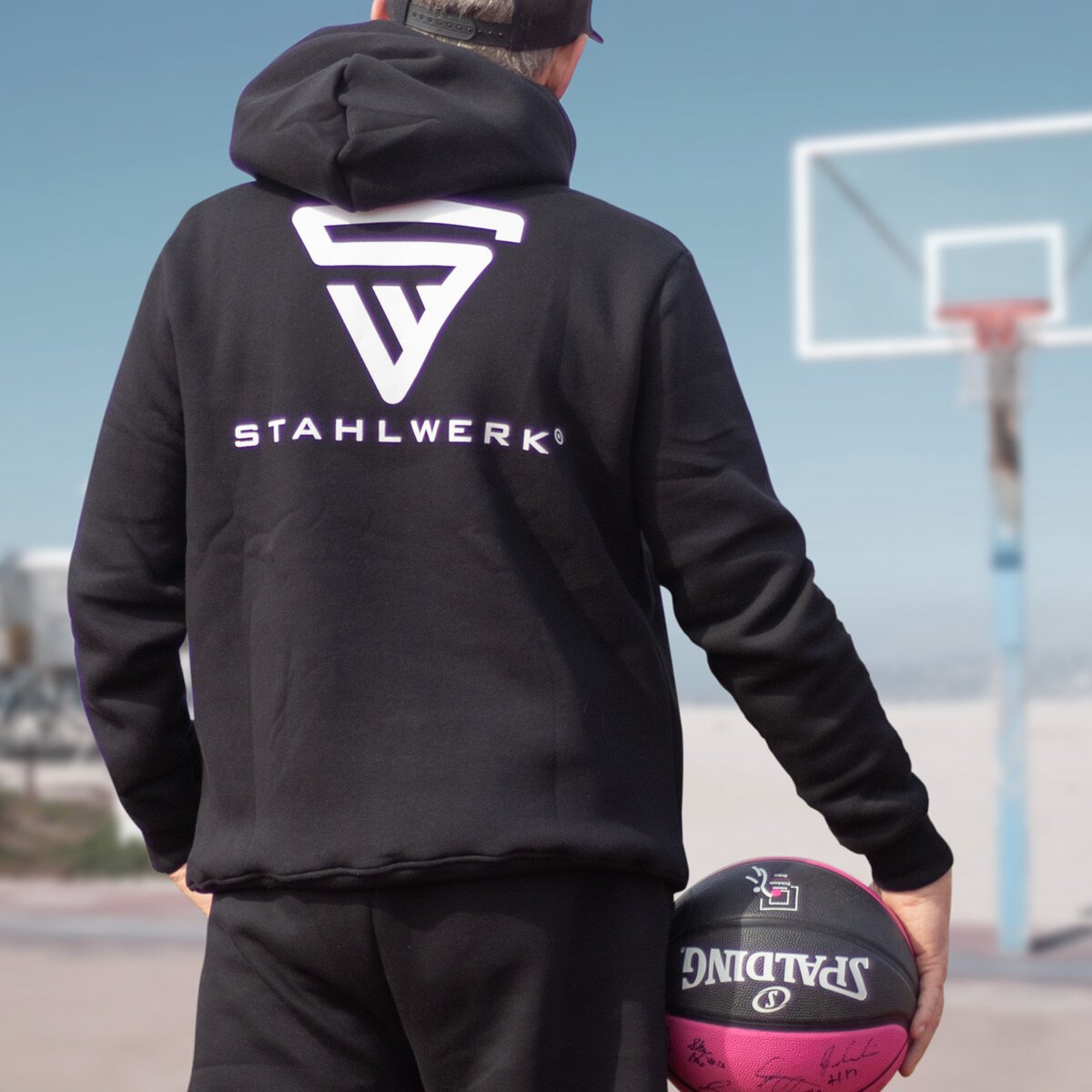 Sweat à capuche Steelworks: xxl