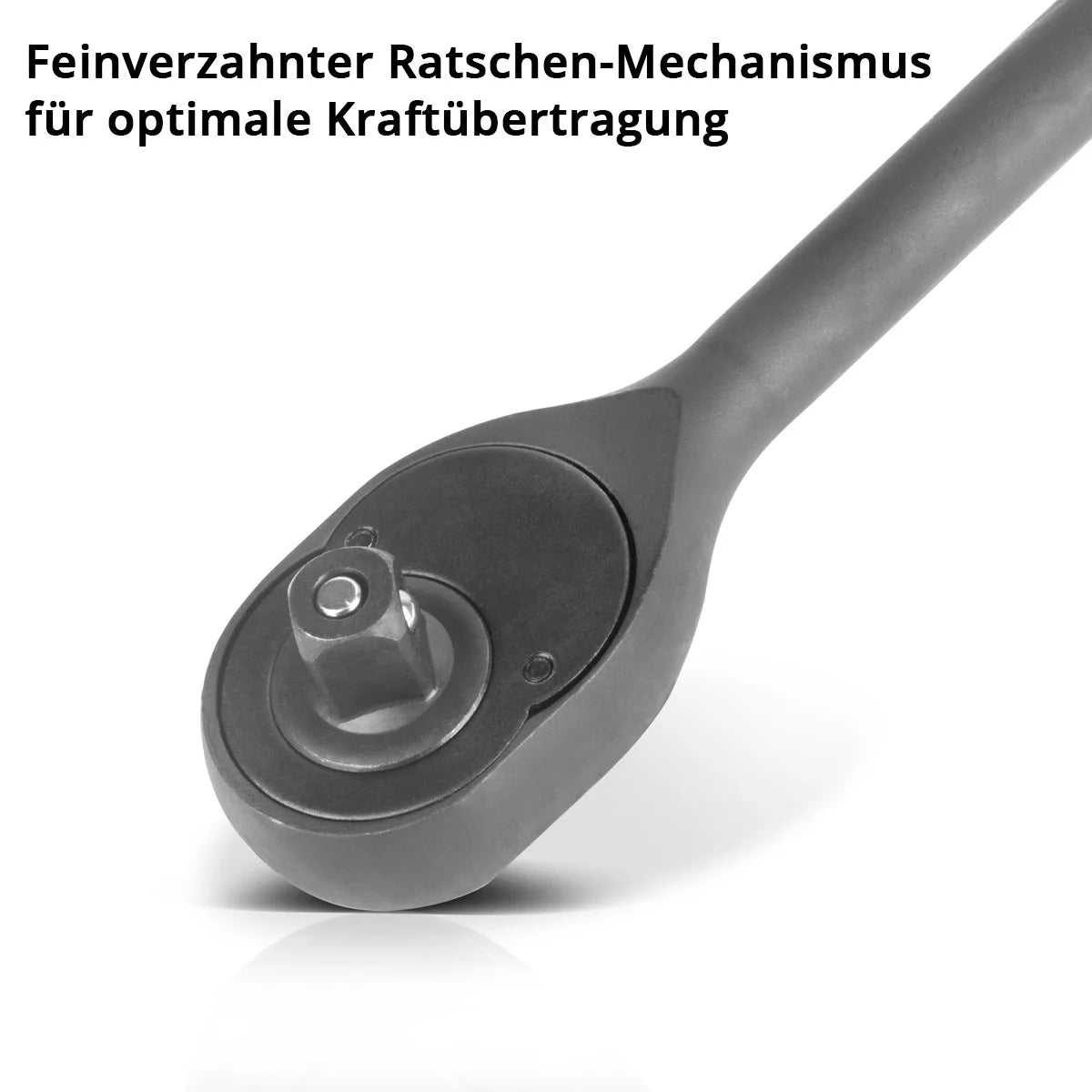 STAHLWERK Steckschlüssel-Satz 24-teiliger Knarrenkasten | Ratschen-Set | Steckschlüssel-Set | Stecknuss-Satz | Ratschenkasten | Steckschlüsselkasten mit 1/2" Umschaltknarre, Stecknüssen und Zubehör