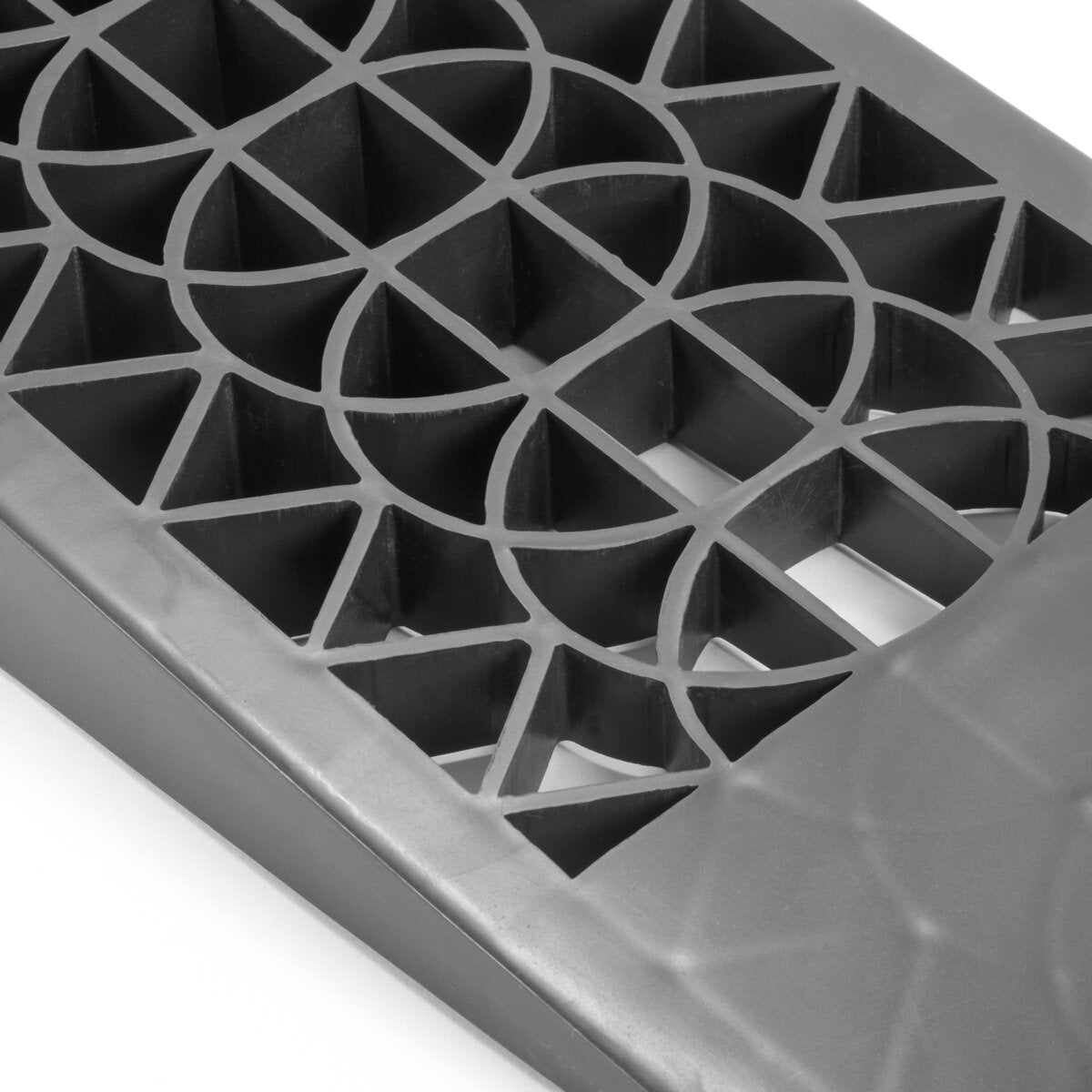 Meccanismo in acciaio Step Wedge GT-13 ST 2 Set con capacità di carico 3 T 700 x 200 x 78 mm di allevamento di cuneo | Leglege Wedge | Rampa di rampa | Baking inverso | Cuneo di compensazione per camper, roulotte, roulotte o rimorchio