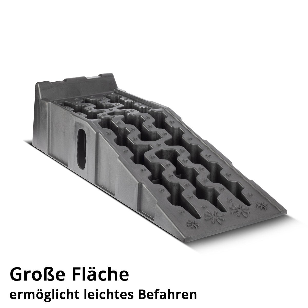 Cale de marche STAHLWERK GT-15 ST lot de 2 avec capacité de charge de 6 t 905 x 330 x 215 mm cale de rampe | Cale de roue | Rampe d'accès | Rampe | Cale de compensation pour camping-cars, caravanes, caravanes ou remorques