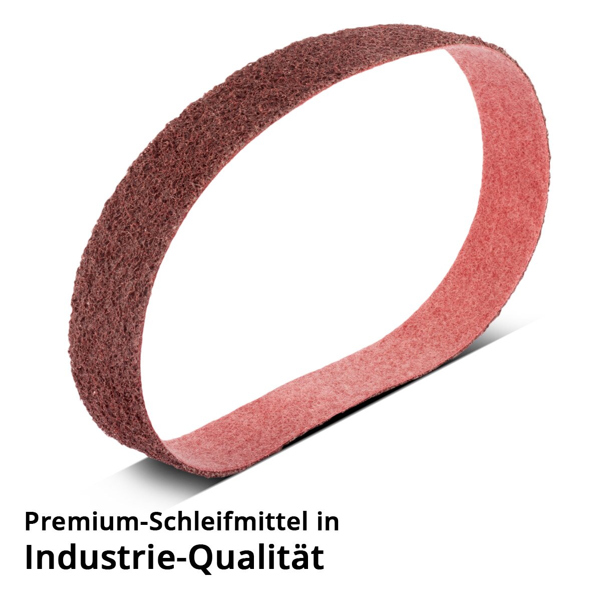 Stahlwerk sanding fleece medium grain 40 x 760 mm grinding tape | Vlies bands | Poliervlies | Universal grinding bands | Grinding agent for pipe tape grinder, tape grinder and grinding devices