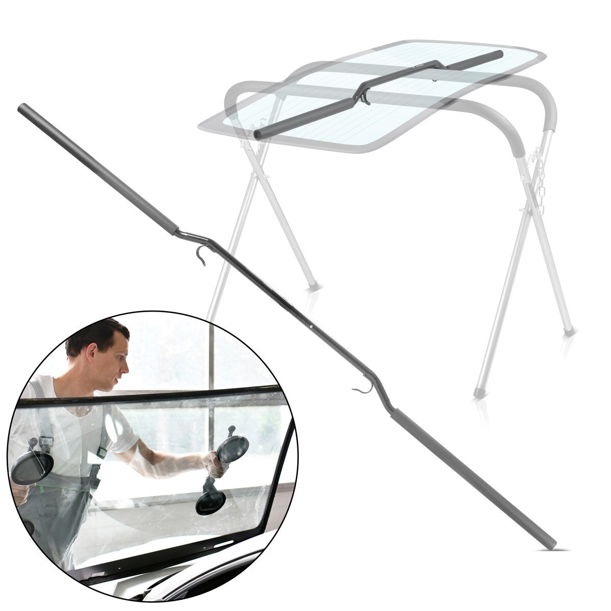 Steelworks Adjustable extension VTA-200 ST with 90 kg load capacity for car paint rack | Discbock | Lacquer Bock | Montag stand | Workbuck | X-Bock | Windshield stand