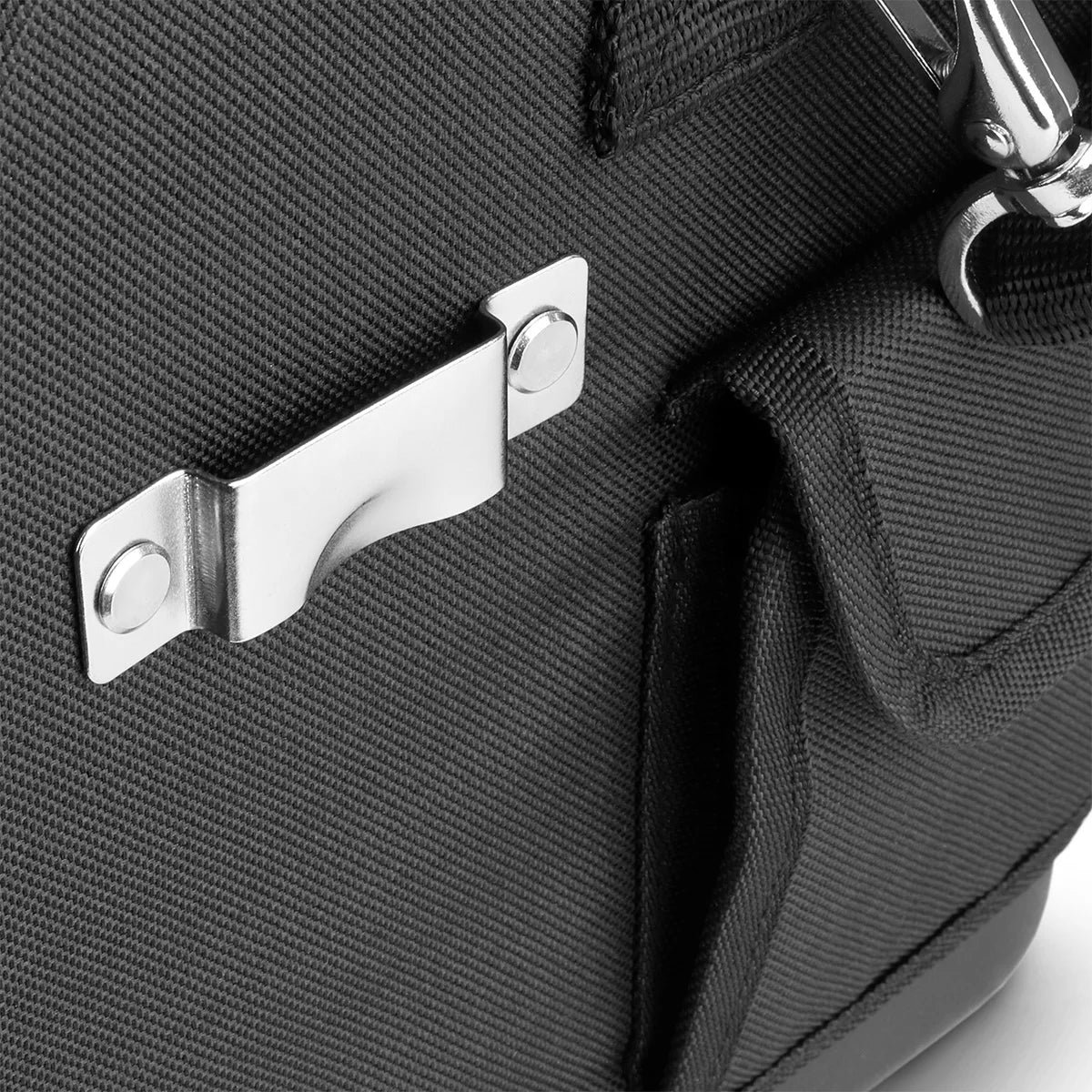 STAHLWERK tool bag | 11 outside and 10 inside pockets | Robust installer bag | Portable tool box | Assembly bag with carrying handle and shoulder strap | Durable polyester fabric
