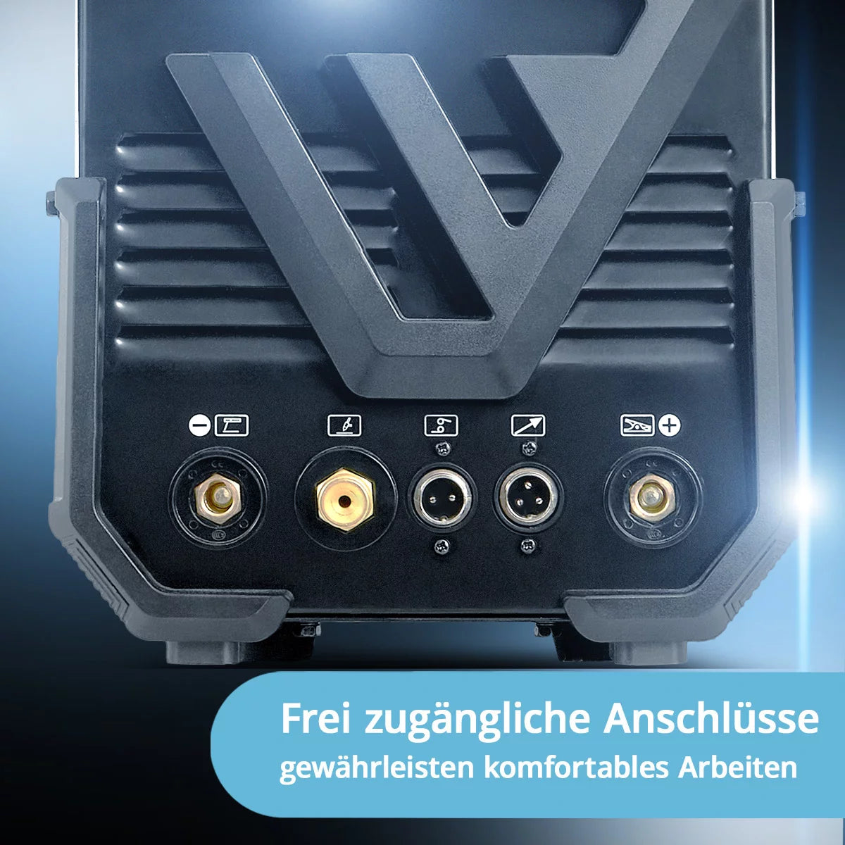 STAHLWERK AC/DC WIG 200 Puls ST | WIG-Schweißgerät mit 200 Ampere | AC/DC WIG und MMA/E-Hand Kombi-Inverter | 2T / 4T-Modus | Dünnblech geeignet | AC-Modus für Aluminium | Hotstart und Anti-Stick