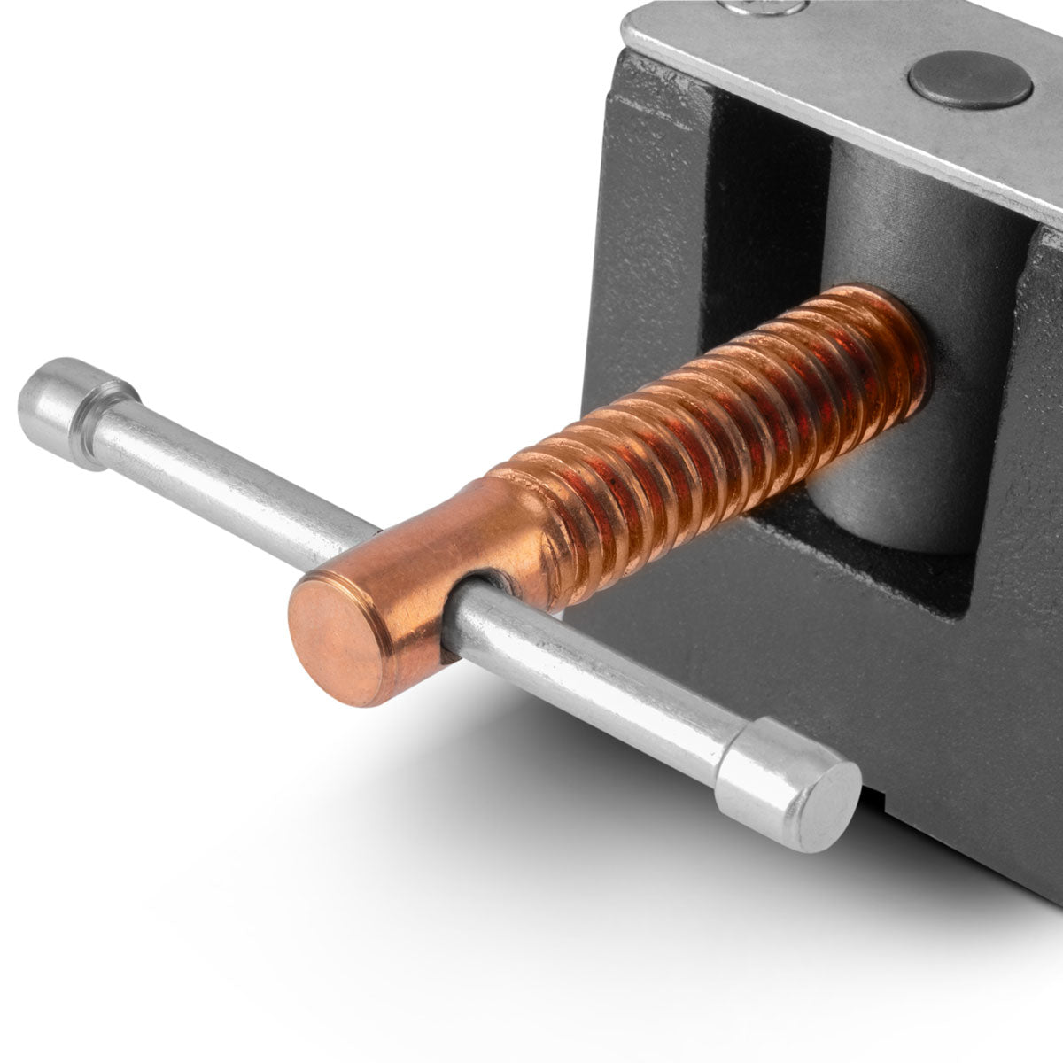 Steelwork WK-75 ST welding angle clamp / angle tensioner with 75 mm mouthpiece for fixing workpieces at a 90 ° angle