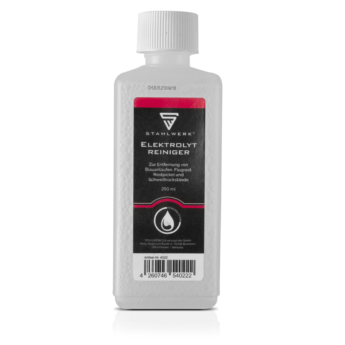 STAHLWERK 2 x detergente elettrolitico per dispositivi di pulizia dei cordoni di saldatura 250 ml