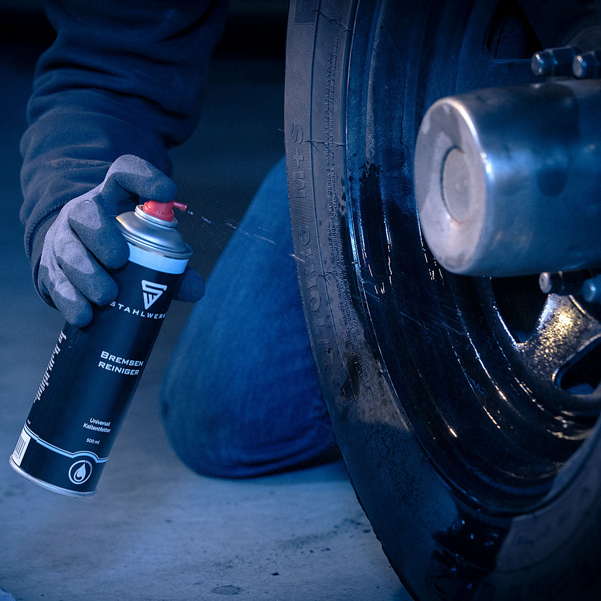 Stahlwerk Brake Cleaner pour le nettoyage des freins et des pièces mécaniques sur les véhicules pour le ménage, l'industrie et l'atelier