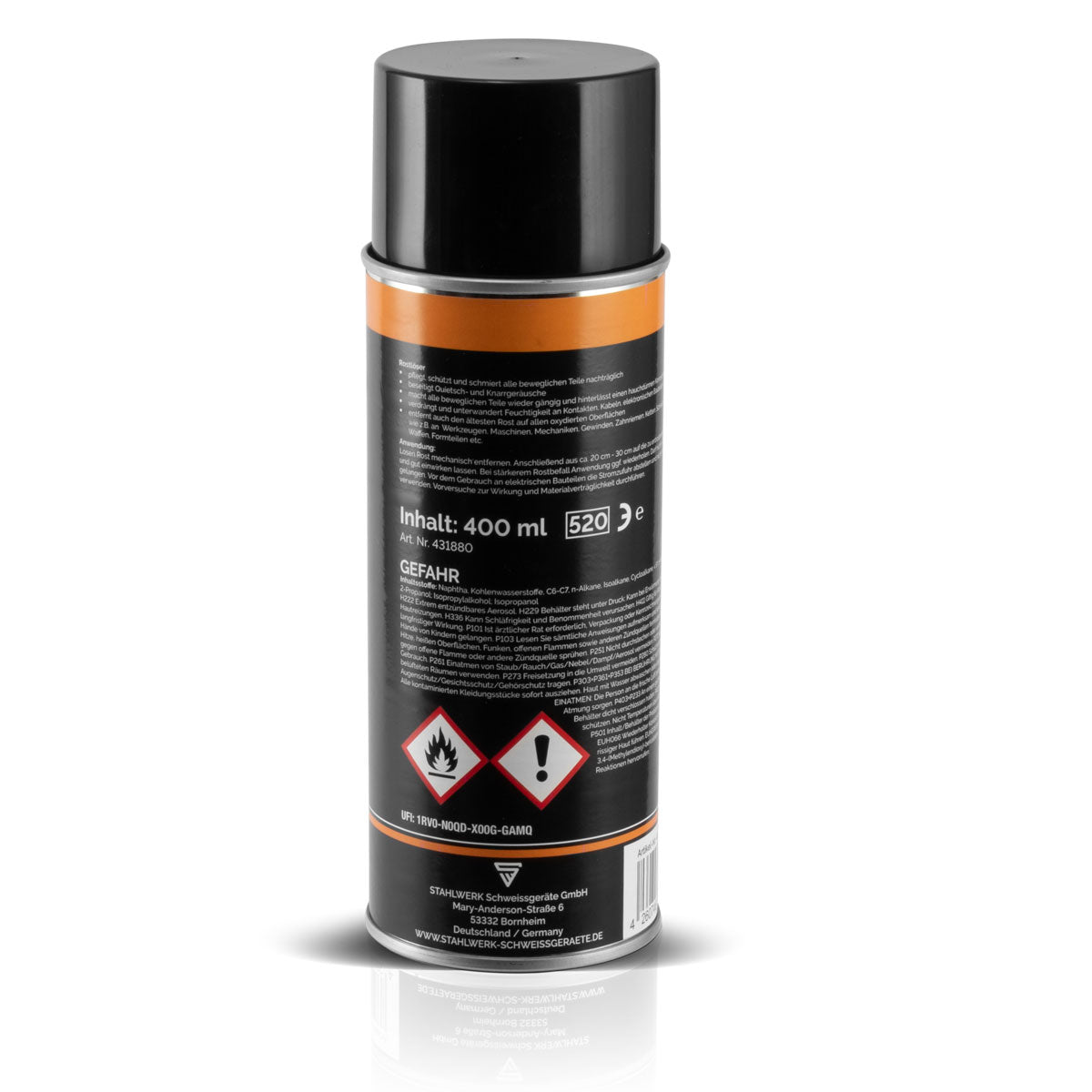Rustlöser de acero Rustlöser extra fuerte, spray multifuncional para aflojar y eliminar el óxido y la oxidación