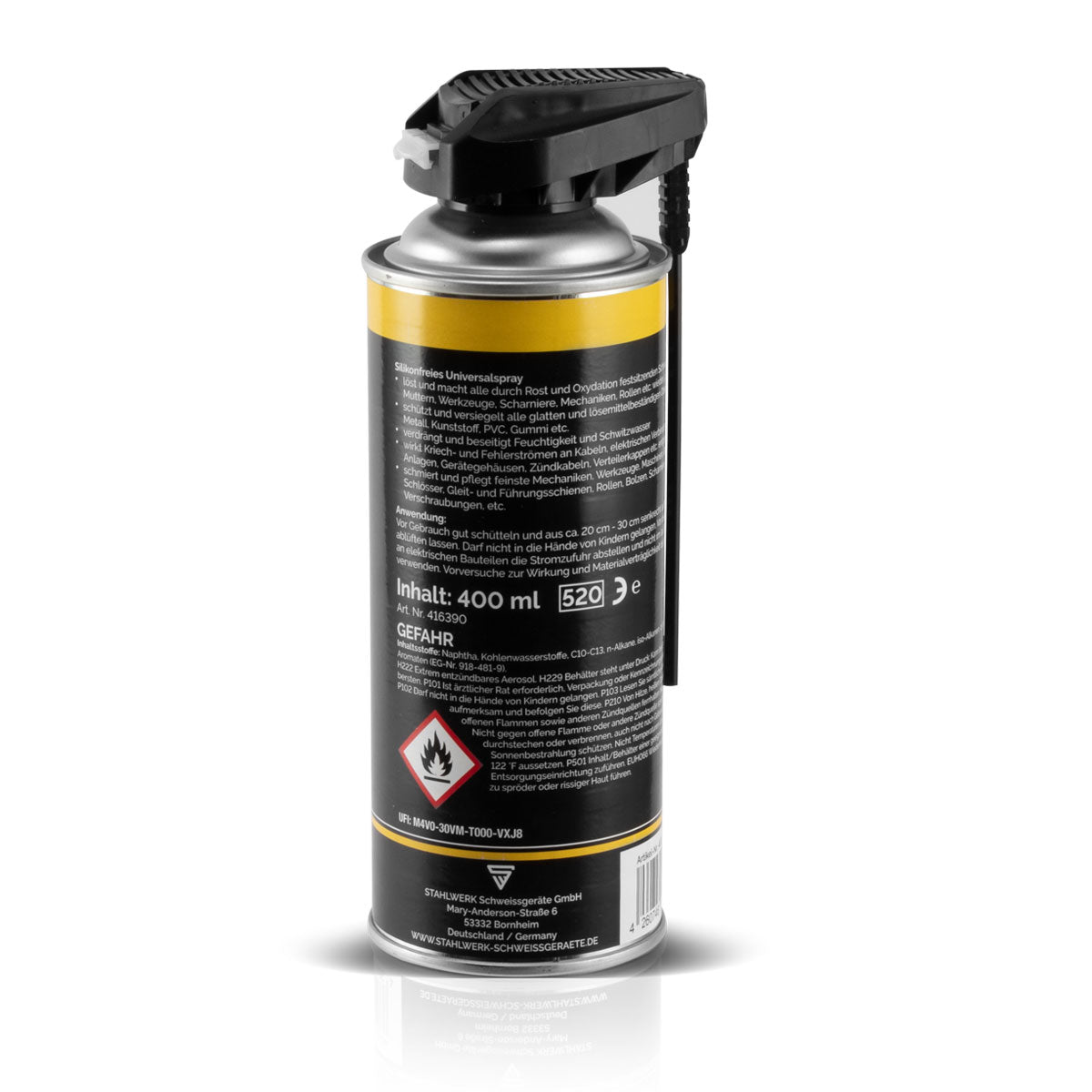 Steelworks 3 set multi spray sw 40 fluencia multifuncional y mantenimiento de mantenimiento / spray multifunción para el hogar, la industria y el taller