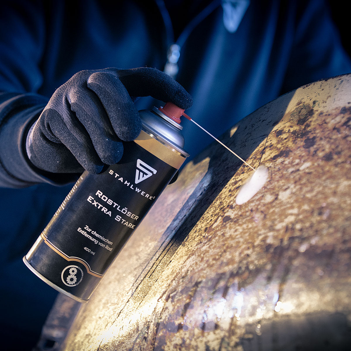 Steelwork 2er set rust solder extra strong, multifunctional spray for loosening and removing rust and oxidation