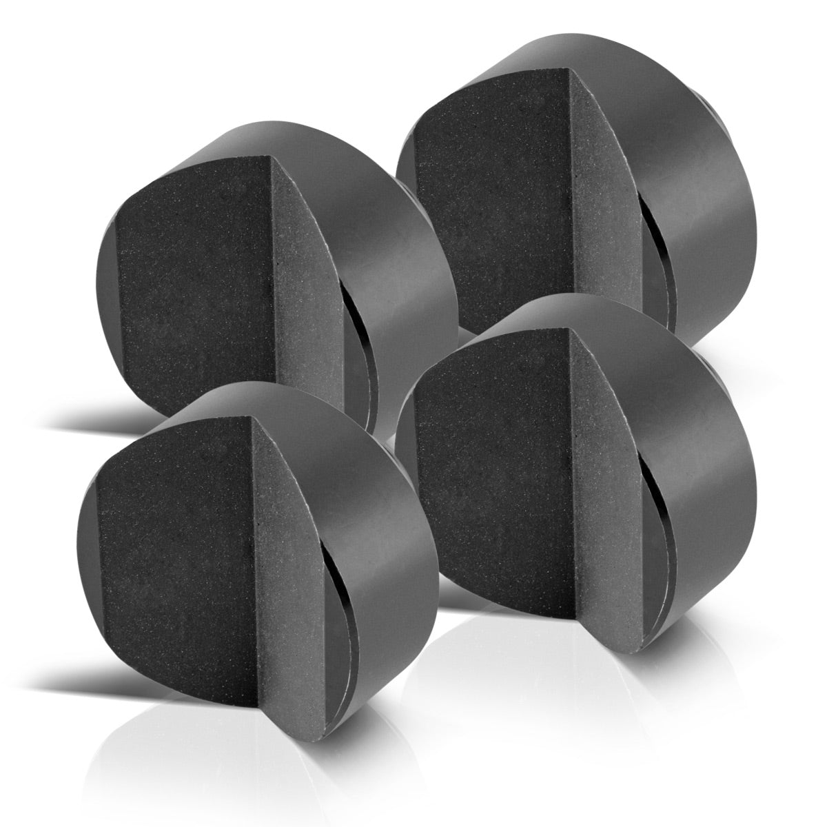 Boulons de centrage en acier avec prisme de centrage 44 x 10-20 mm pour les tables de soudage avec Système D 22 trous - Pratique 4 Set