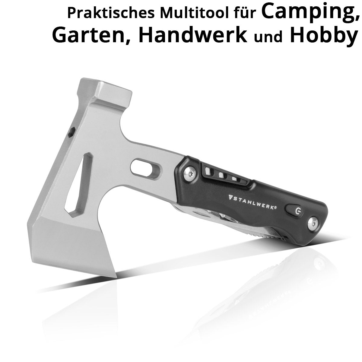 Steelwork Multi -tool / multifunctional tool / hammer ax / survival kit with pocket knife LED flashlight screwdriver set