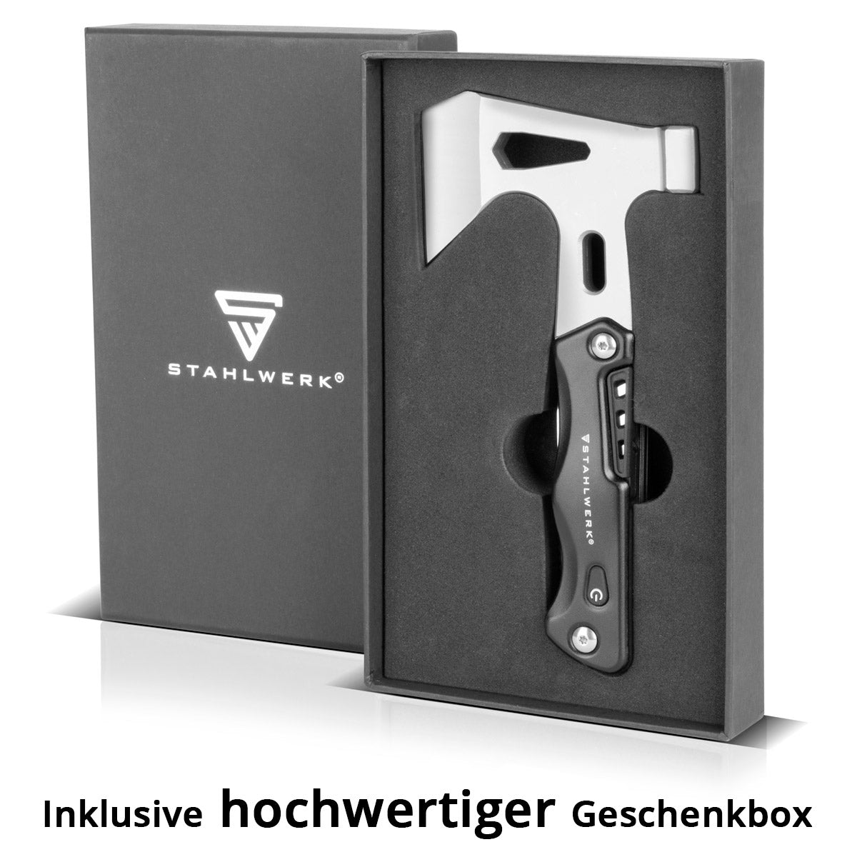 Steelwork Multi -tool / multifunctional tool / hammer ax / survival kit with pocket knife LED flashlight screwdriver set