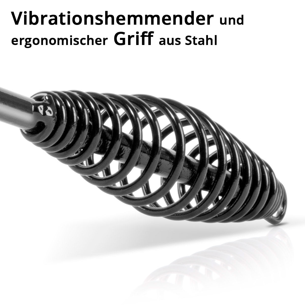 STAHLWERK Schlackehammer / Schweißerhammer 300 g robuster Schlackenhammer aus Stahl, Spitz- und Flachmeißel mit vibrationshemmendem Griff