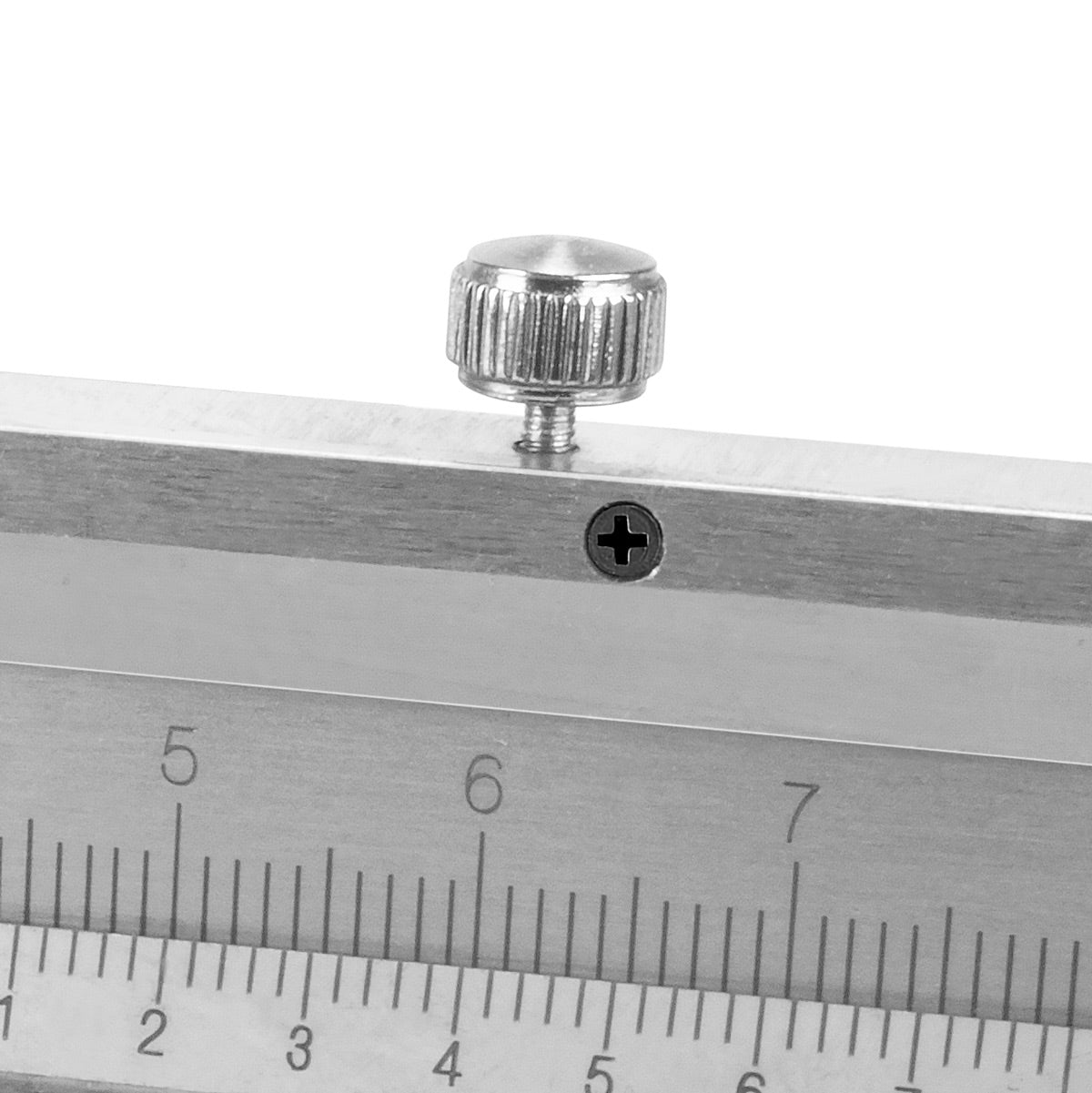STAHLWERK Messschieber 0-150 mm DIN 862 Schieblehre / Messlehre aus gehärtetem Carbon-Stahl für Außen-, Innen- und Tiefenmaß