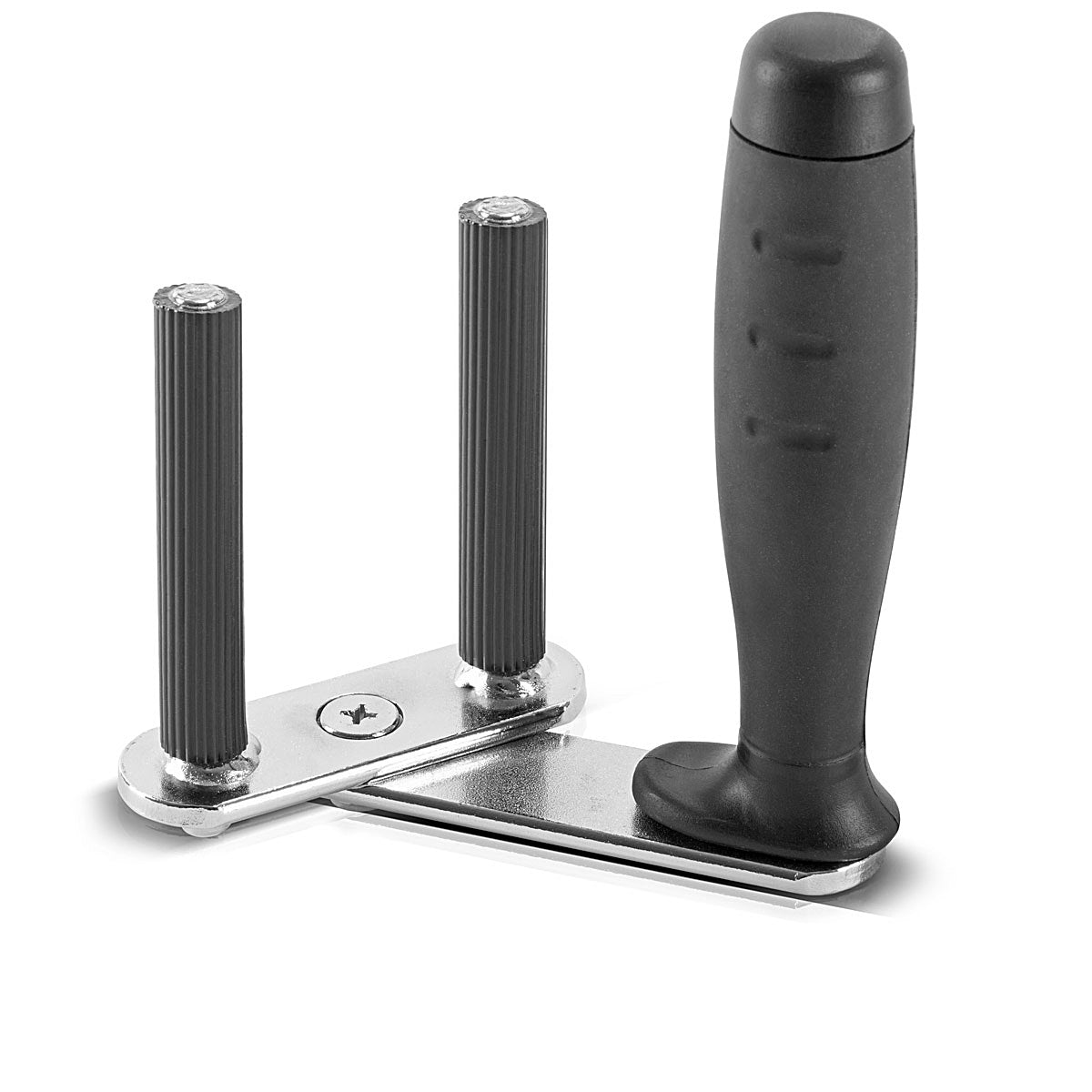 Steelworks plate application aid 2er set, stainless steel plate handle / plate carrier / plate lifter with non -slip handle for the safe transport of drywall walls and plates