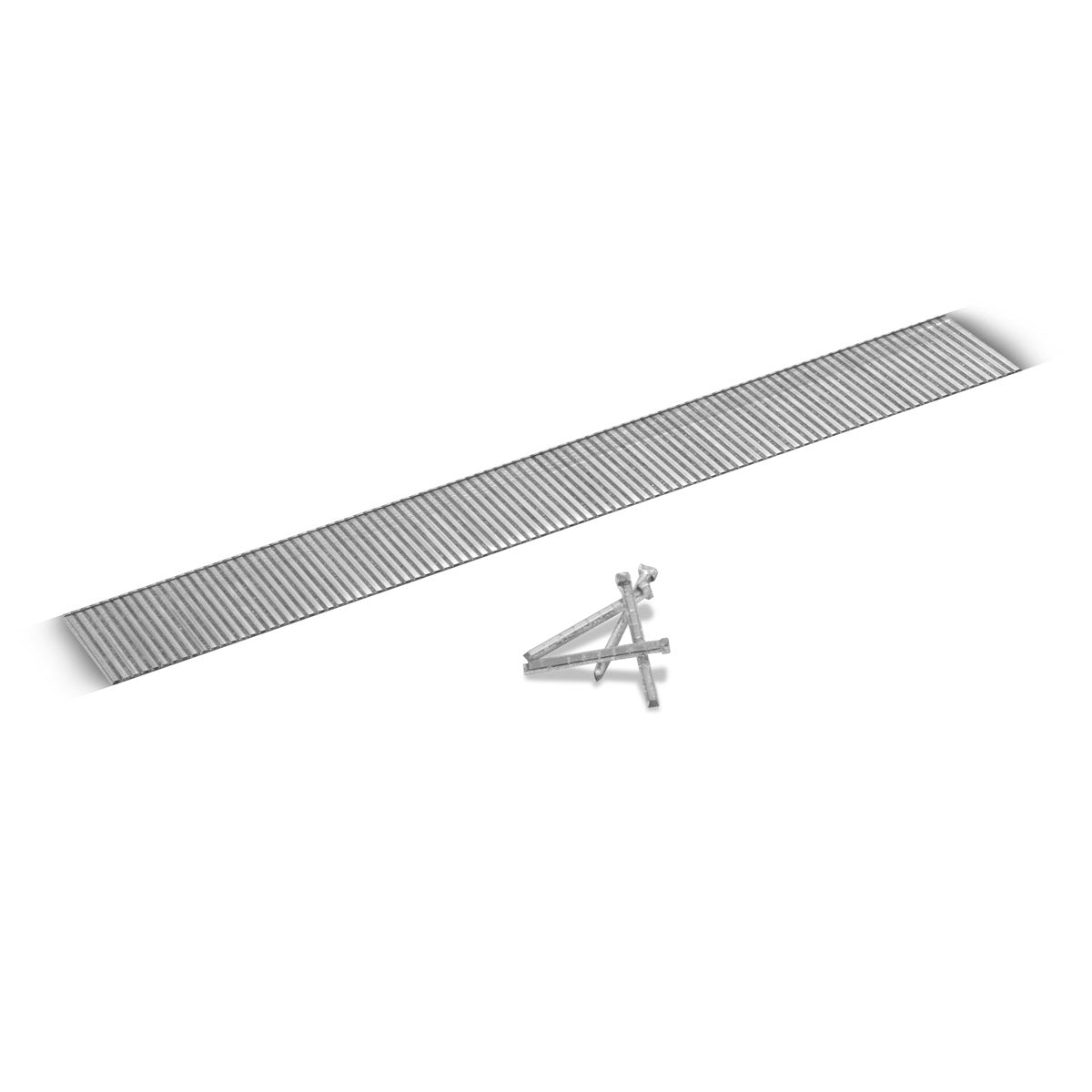 STAHLWERK Druckluft Nägel 10 mm Gauge 18 (1,25 x 1,05 mm) mit 2 mm Kopfbreite im 5000er Set Streifennägel | Tackernägel | Druckluft Stifte für Nagler, Nagelpistolen und Tacker 10 mm Gauge 18