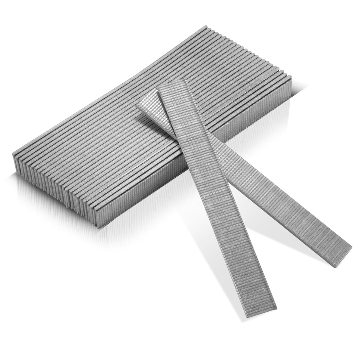 STAHLWERK Druckluft Nägel 15 mm Gauge 18 (1,25 x 1,05 mm) mit 2 mm Kopfbreite im 5000er Set Streifennägel | Tackernägel | Druckluft Stifte für Nagler, Nagelpistolen und Tacker