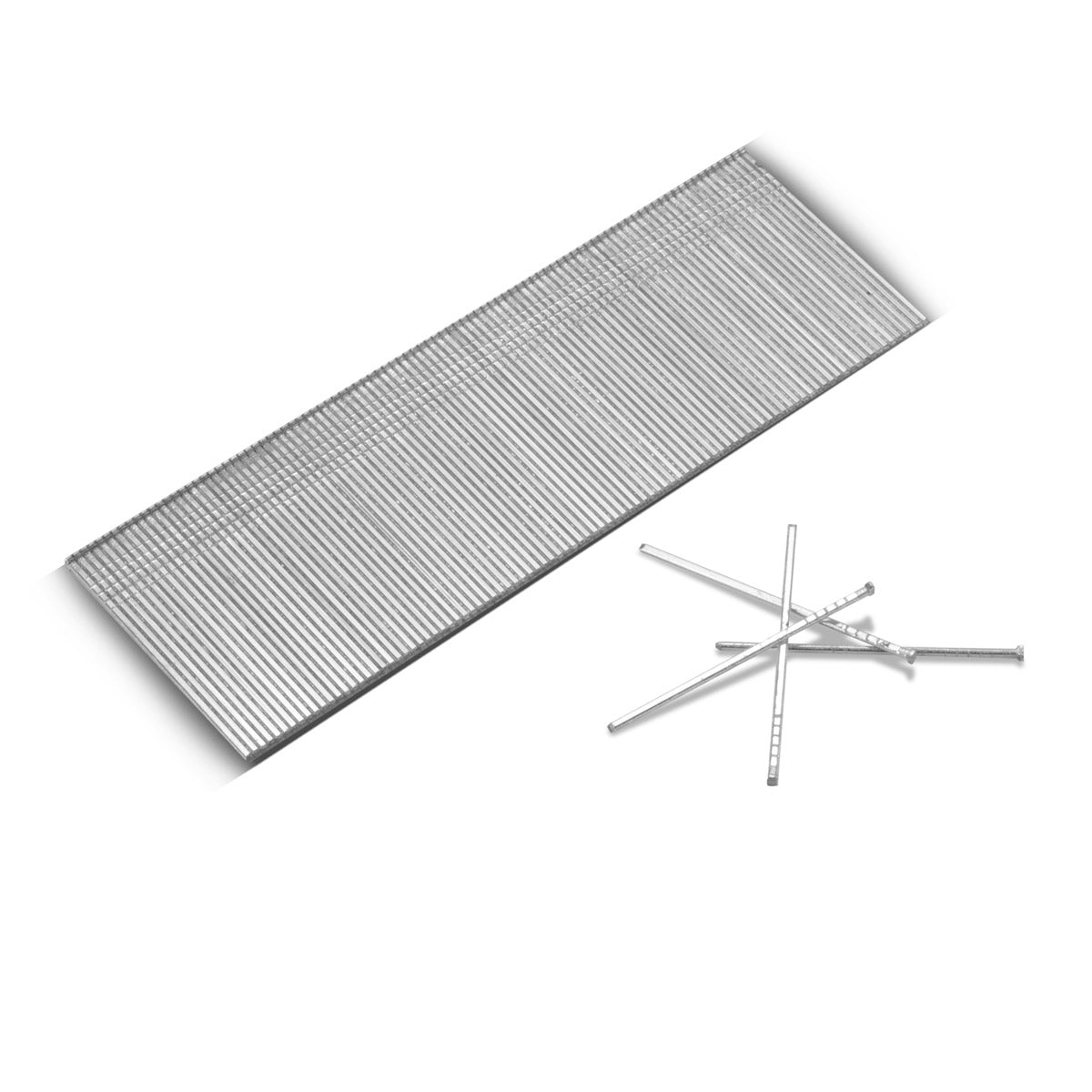 STAHLWERK Druckluft Nägel 38 mm Gauge 18 (1,25 x 1,05 mm) mit 2 mm Kopfbreite im 5000er Set Streifennägel | Tackernägel | Druckluft Stifte für Nagler, Nagelpistolen und Tacker