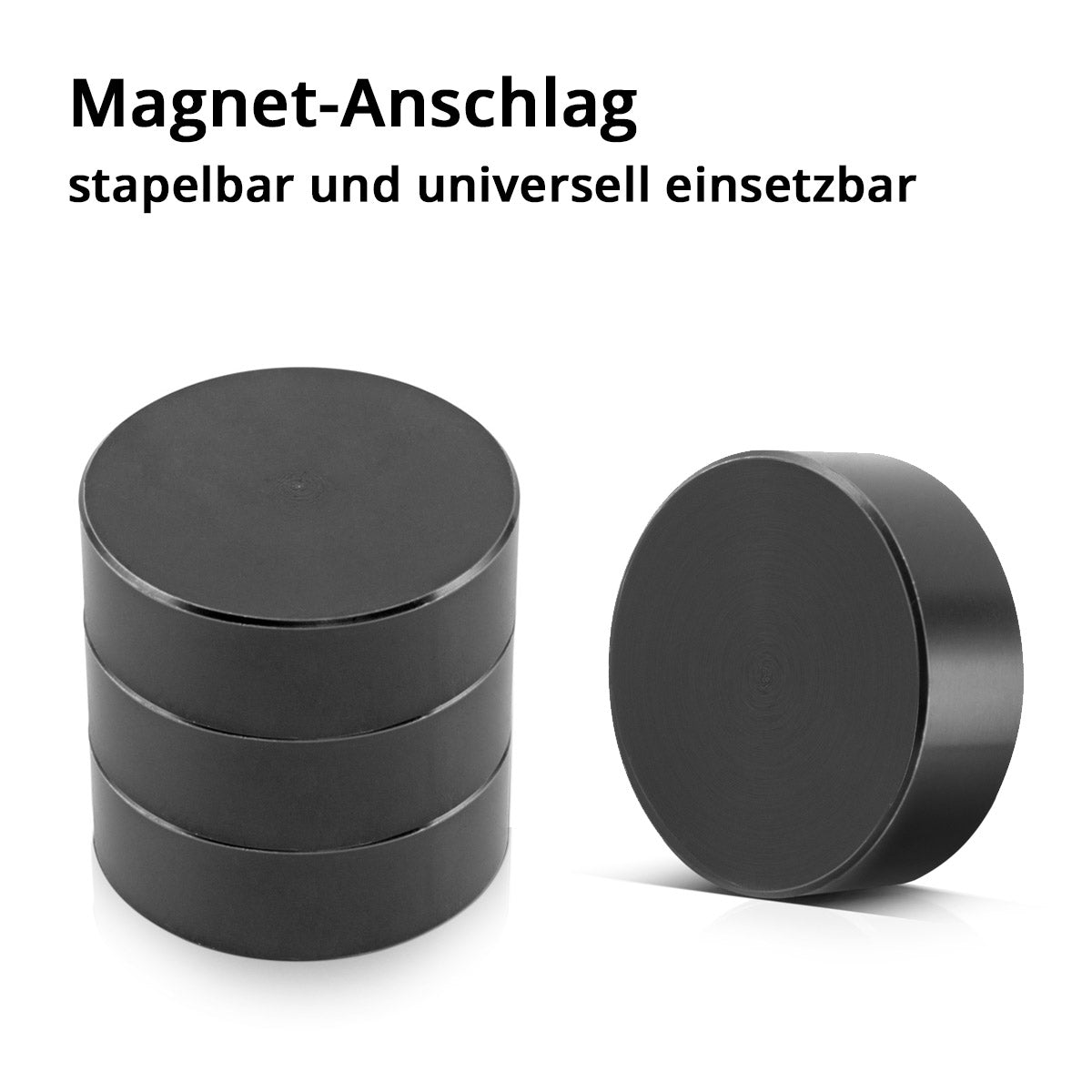 STAHLWERK Schweißtisch-Zubehör-Set für D22 Lochsystem mit Magnetanschlägen, Schraubzwinge, Anschlag-, Spann- und Zentrierbolzen
