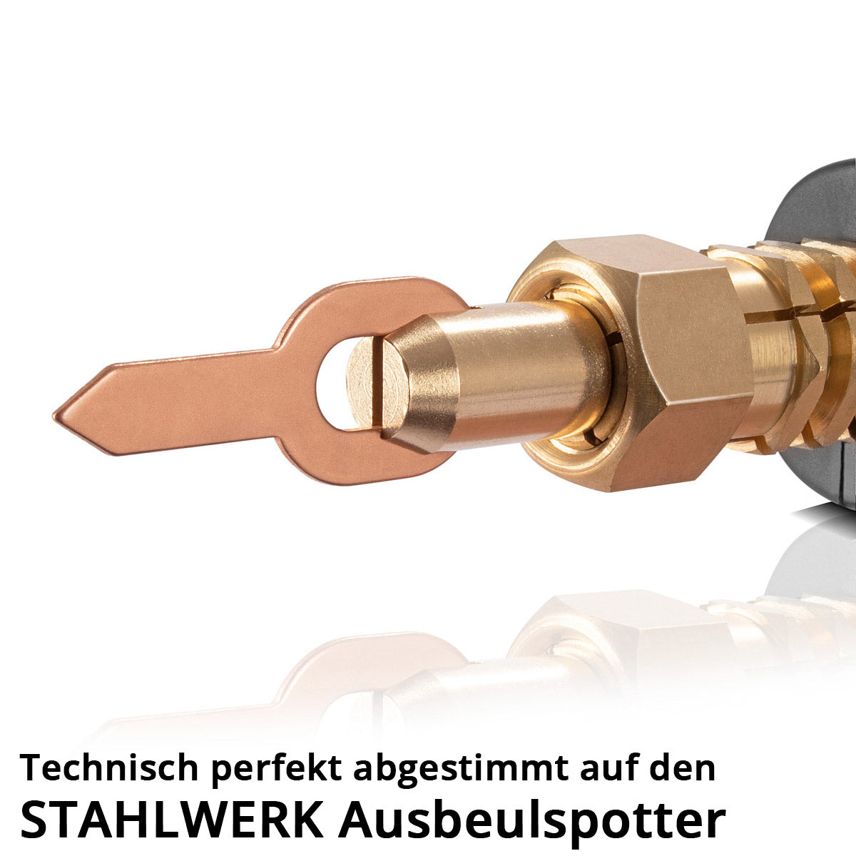 STAHLWERK Anschweißösen 50er Set, Smart Repair Zubehör für Ausbeulspotter / Dellenlifter / Punktschweißgerät / Ausbeulwerkzeug zur professionellen Reparatur von Kfz Karosserien