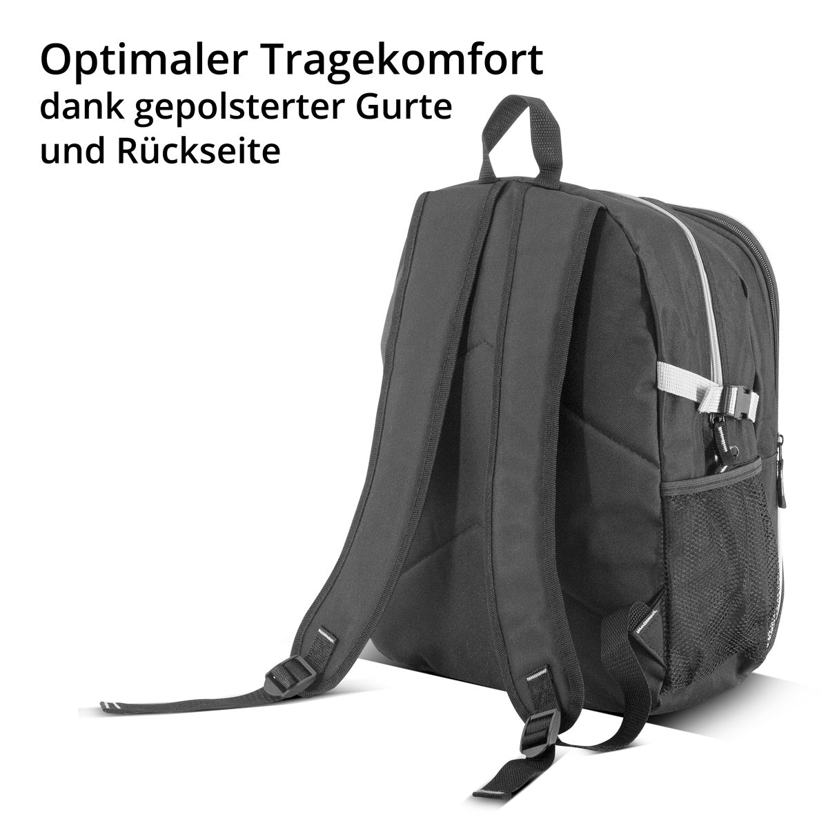 Steelwork Practical recreational backpack 27 liters, sports backpack made of robust and water-repellent ripstop polyester, daypack | Hand luggage | Reiserucksack with two large compartments