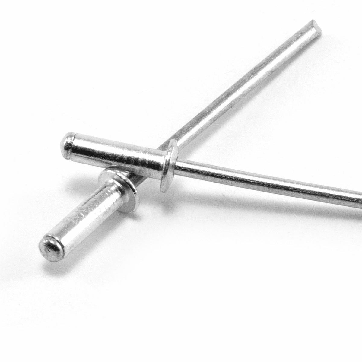 STAHLWERK 2er Set Alu-Blindnieten 2,4 x 8 mm + 3,2 x 10 mm - je 50 Stück