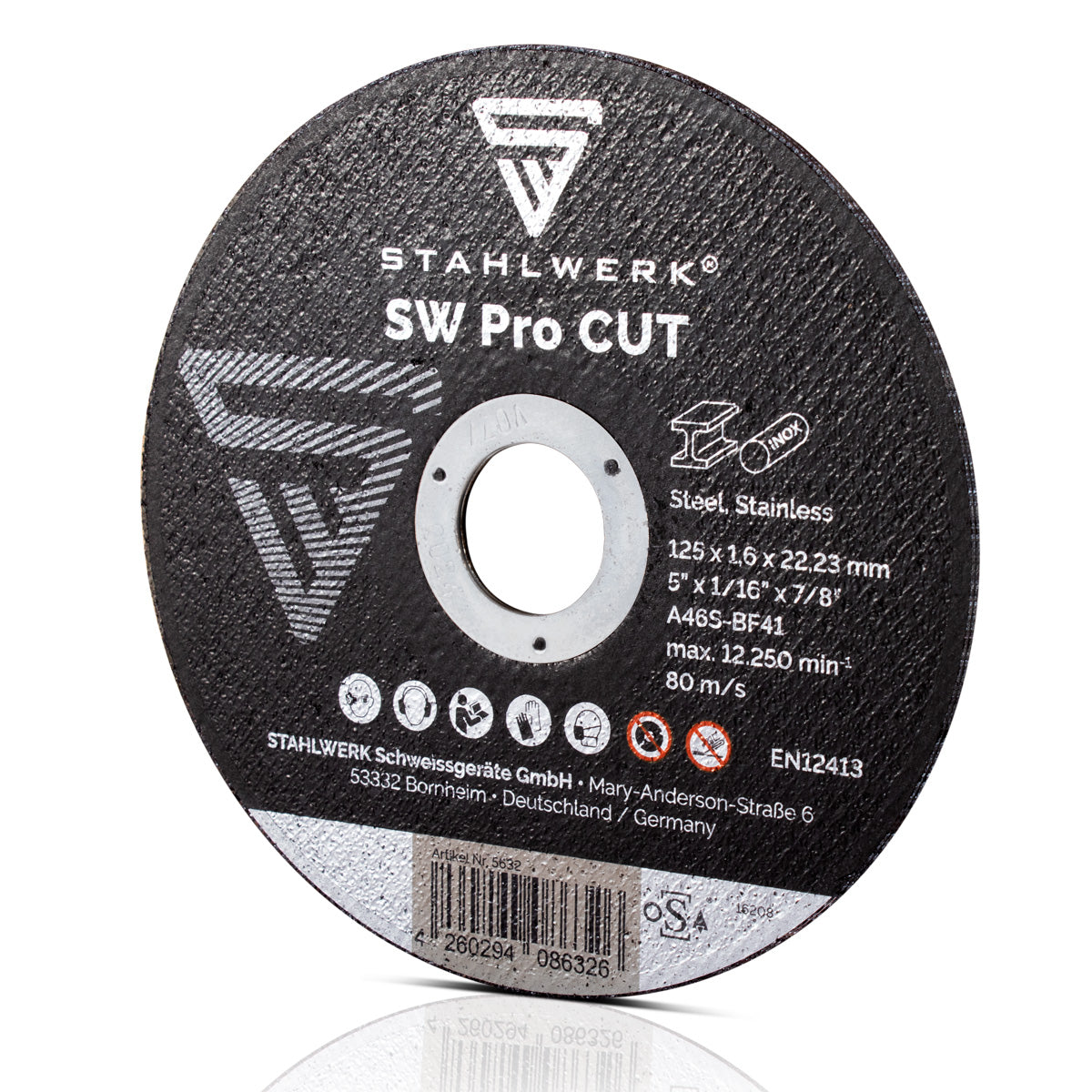 STAHLWERK Trennscheibe SW Pro Cut Ø 125, 25er Set