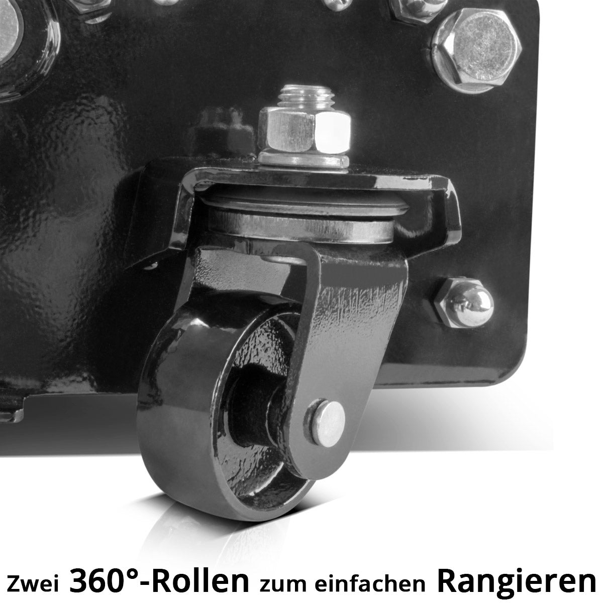 STAHLWERK Hydraulischer Wagenheber WHF-30 ST mit 3 t Tragkraft und Doppelhubkolben, Hubbereich 75-510 mm extra flacher Rangierwagenheber | Autoheber für Kfz Reifenwechsel