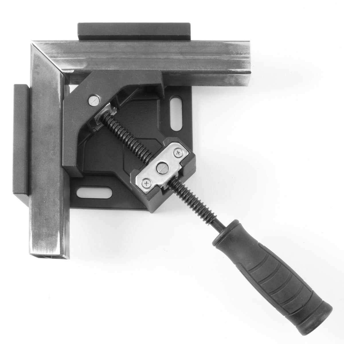 Steelworks WK 95-ST stable and light angle clamp for workpieces made of metal, wood and plastic