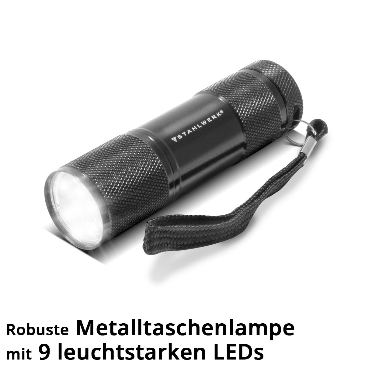 Steelwork Multi -Tool con 12 herramientas, navaja de bolsillo de alta calidad / cuchillo plegable / herramienta multifuncional con martillo, cuchillo, sierra, archivo, combinación, destornillador, etc., incluida la linterna LED